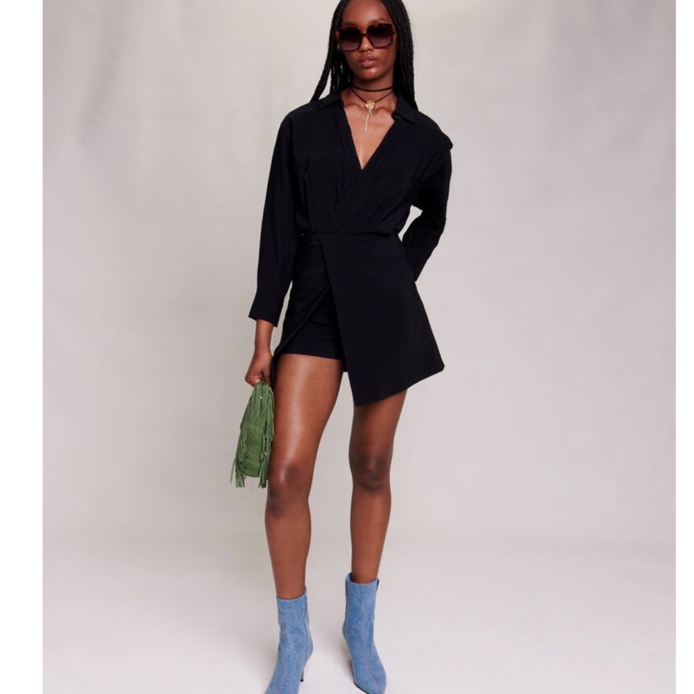 Maje Straight-fit playsuit
